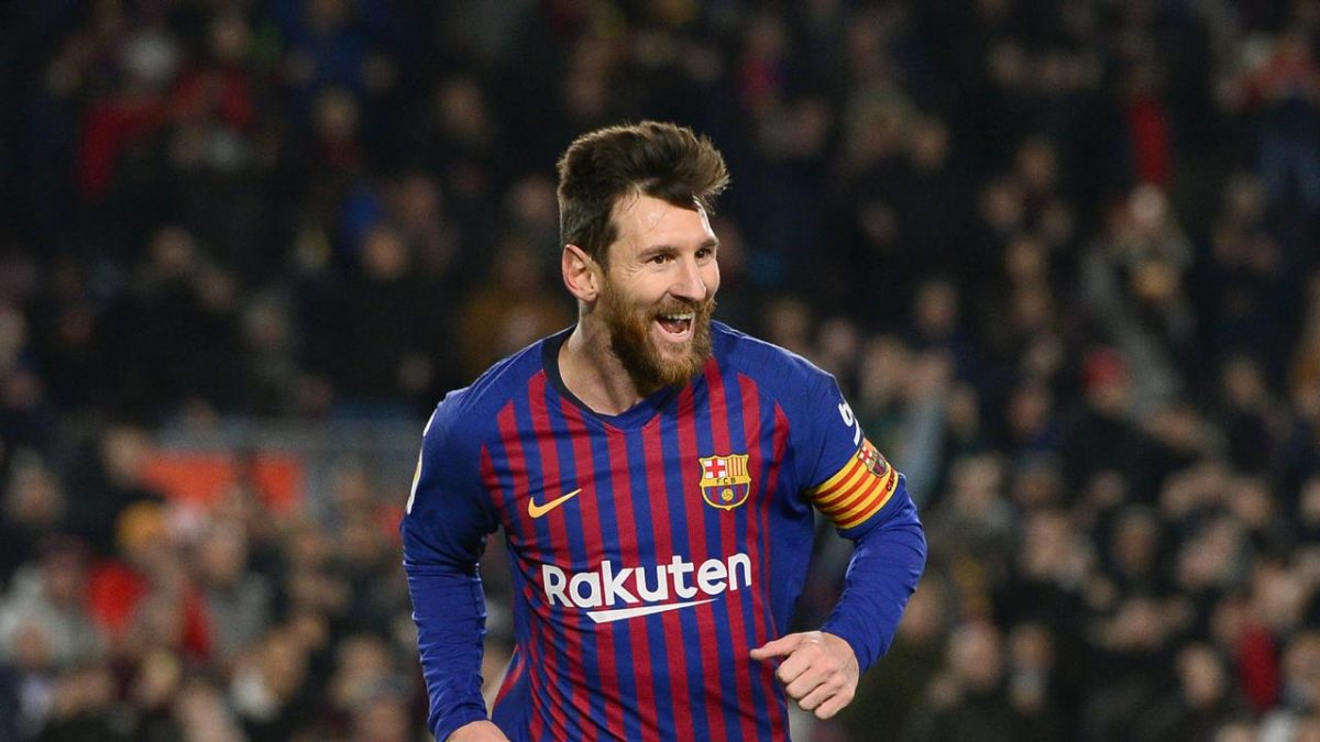 Rekor Lionel Messi bersama Barcelona.